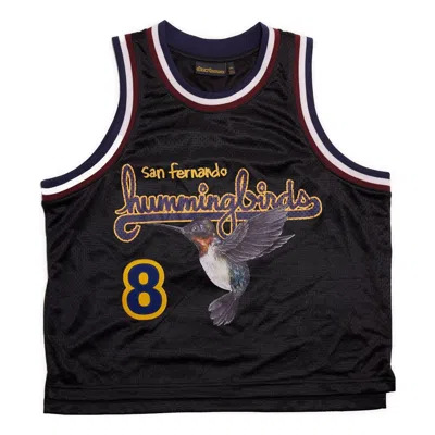 Drew House Hummingbirds Cropped Basketball Jersey 'black'