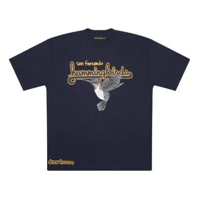 Drew House Hummingbirds T-shirt 'navy' In Blue