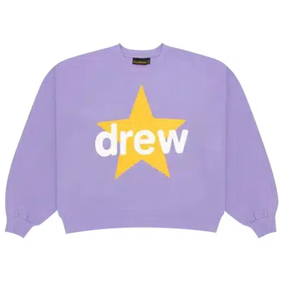 Pre-owned Drew House Infinite Boxy Sweatshirt 'rose Red' | Purple | Men's Size M