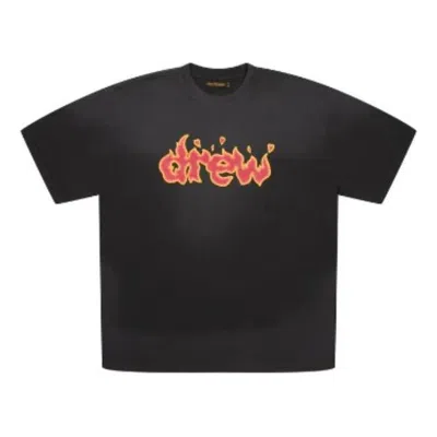 Drew House Lit Drew T-shirt Faded 'black'
