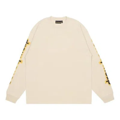 Drew House Long Sleeve Hug T-shirt 'biscott' In Multi