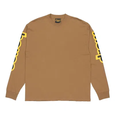 Drew House Long Sleeve Hug T-shirt 'brown'