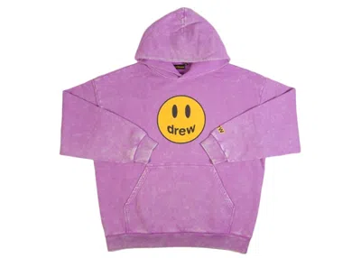 Pre-owned Drew House Mascot Deconstructed Hoodie In Washed Grape