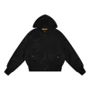 Drew House Mascot Hooded Bomber Jacket 'black'