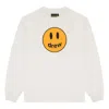 Drew House Mascot Longsleeve T-shirt 'off White' In White