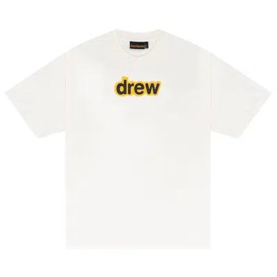 Pre-owned Drew House Mascot Short-sleeve Tee 'milky White' | Cream | Men's Size S