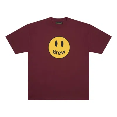 Drew House Mascot T-shirt 'burgundy'