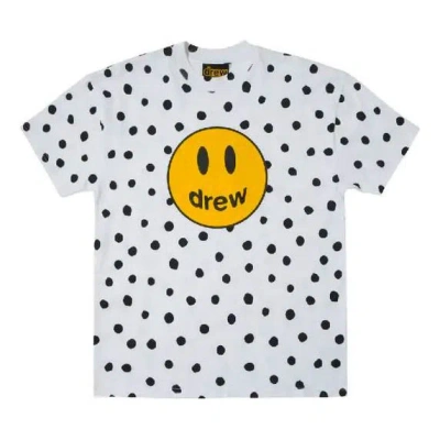 Drew House Mascot T-shirt 'polka Dot' In White