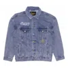Drew House Mascot Trucker Jacket 'stone Wash' In Blue