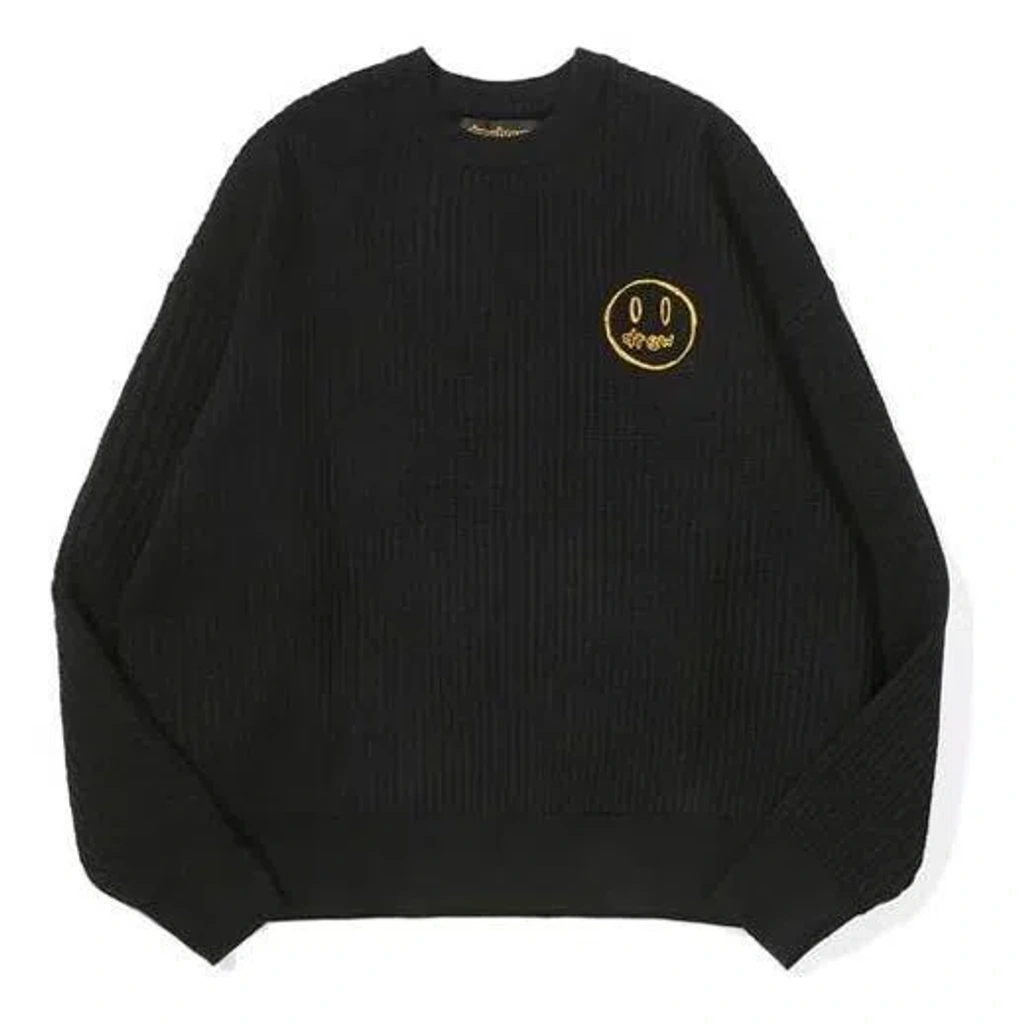 Drew House Mascot waffle Sweater サイズM drew house sketch mascot waffle sweater black Men's - FW22 - US