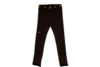 Pre-owned Drew House Men's  2x2 Rib Long Johns In Black