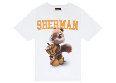 Pre-owned Drew House Men's  3d Sherman Short Sleeve Tee Shirt In White