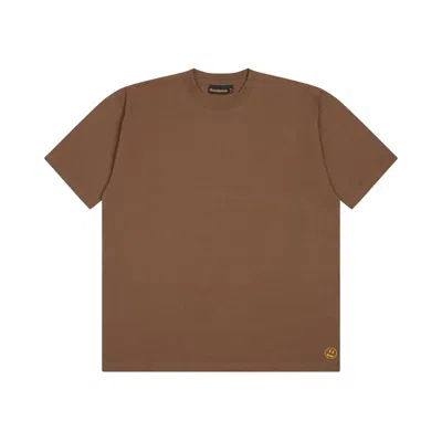 Pre-owned Drew House Men's  Basic Short Sleeve Tee Shirt In Brown