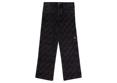 Pre-owned Drew House Men's  Carpenter Jean In Black Secret Repeat