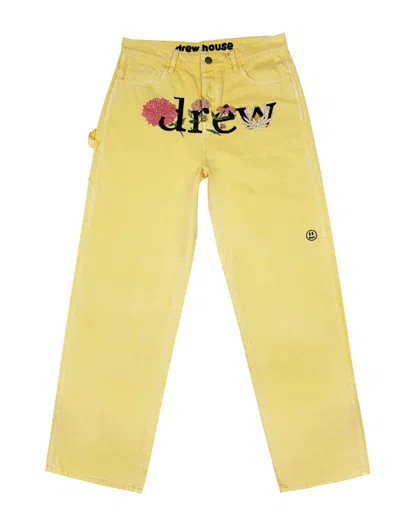 Pre-owned Drew House Men's  Carpenter Jean In Tangerine In Orange