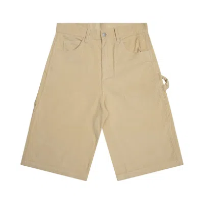 Pre-owned Drew House Men's  Corduroy Carpenter Short In Biscotti In Brown