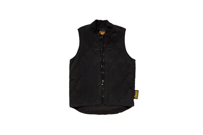 Pre-owned Drew House Men's  Cotton Ripstop Mascot Vest In Black