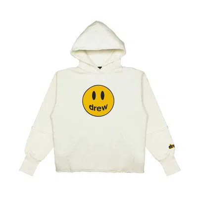 Pre-owned Drew House Men's  Deconstructed Mascot Hoodie In Off White