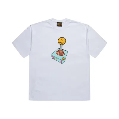 Pre-owned Drew House Men's  Joystick T-shirt In White