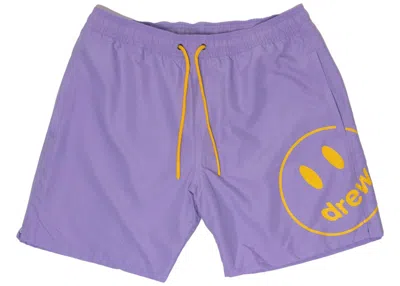 Pre-owned Drew House Men's  Mascot Pool Short In Lavender
