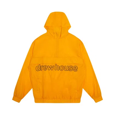 Pre-owned Drew House Men's  Nylon  Anorak In Jacket Golden Yellow