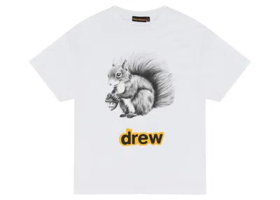 Pre-owned Drew House Men's  Real Sherman Short Sleeve Tee Shirt In White