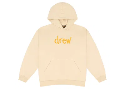 Pre-owned Drew House Men's  Scribble Oversized Hoodie In Biscotti In Brown