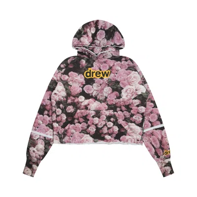 Pre-owned Drew House Men's  Secret Deconstructed Hoodie In Roses In Red
