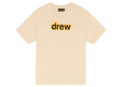 Pre-owned Drew House Men's  Secret Short Sleeve Tee Shirt In Biscotti In Brown