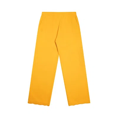 Pre-owned Drew House Men's  Skidoodle Straight Leg Sweatpant In Golden Yellow