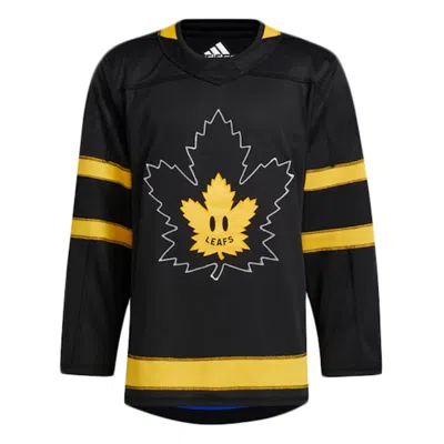 Pre-owned Drew House Men's  X Toronto Maple Leafs Alt 3rd Reversible Jersey In Black/yellow/blue In Multi