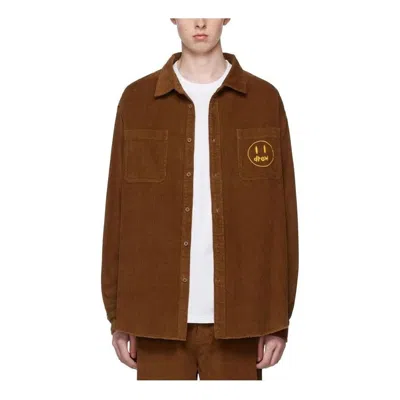 Drew House Painted Mascot Shirt 'brown'