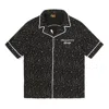 Drew House Pajama Top 'starry Night' In Black