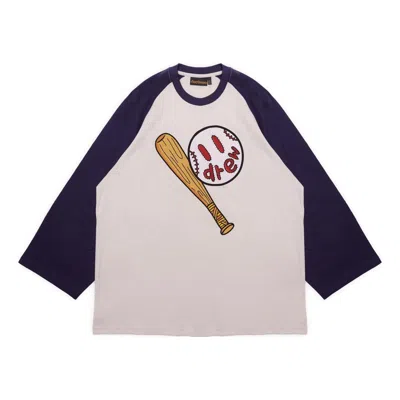 Drew House Play Ball Baseball T-shirt 'navy' In Multi