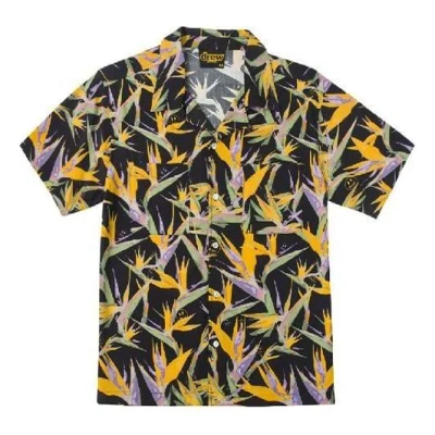 Drew House Rayon Camp Shirt 'black'