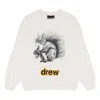 Drew House Real Sherman Crewneck 'off White'