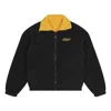 Drew House Reversible Zip Up Jacket 'black Yellow'