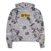 Drew House Secret Deconstructed Hoodie 'idears Heather Grey' In Gray