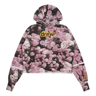 Drew House Secret Deconstructed Hoodie 'roses' In Multi