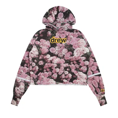 Pre-owned Drew House Secret Deconstructed Hoodie 'roses' | Pink | Men's Size M