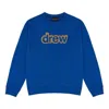 Drew House Secret Embroidered Crewneck Sweatshirt 'blue'