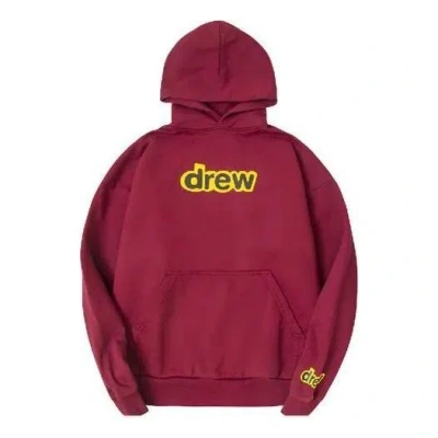 Drew House Secret Hoodie 'burgundy' In Red