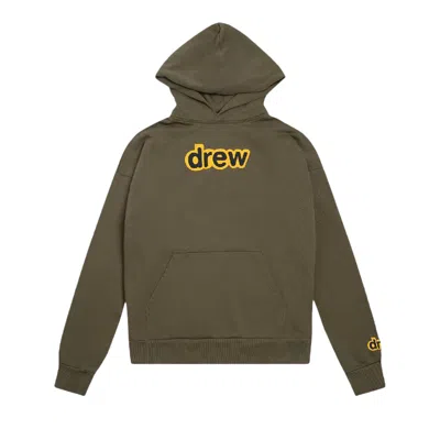 Pre-owned Drew House Secret Hoodie 'midnight Olive' | Green | Men's Size Xxs