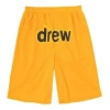 Drew House Secret Mesh Cotton Shorts 'golden Yellow'