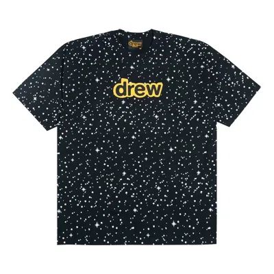 Drew House Secret T-shirt 'starry Night' In Black