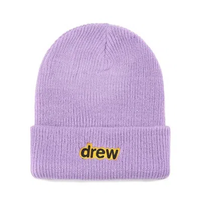 Pre-owned Drew House Secret Waffle Beanie In Lavender