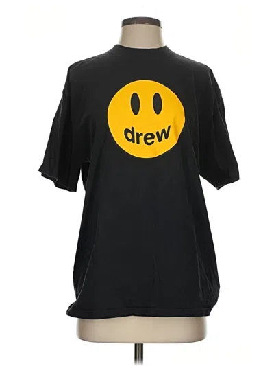 Pre-owned Drew House Short Sleeve T-shirt In Black