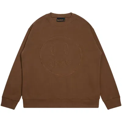 Pre-owned Drew House Sketch Mascot Crewneck 'brown' | Men's Size Xs