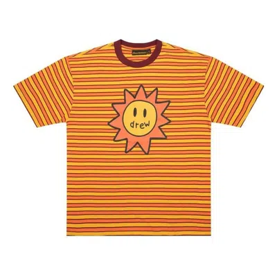 Drew House Sonny T-shirt 'sonny Stripe' In White