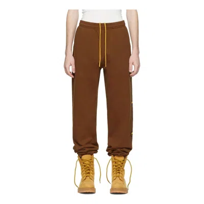 Drew House Ssense Exclusive Cartoon Font Lounge Pants 'brown'